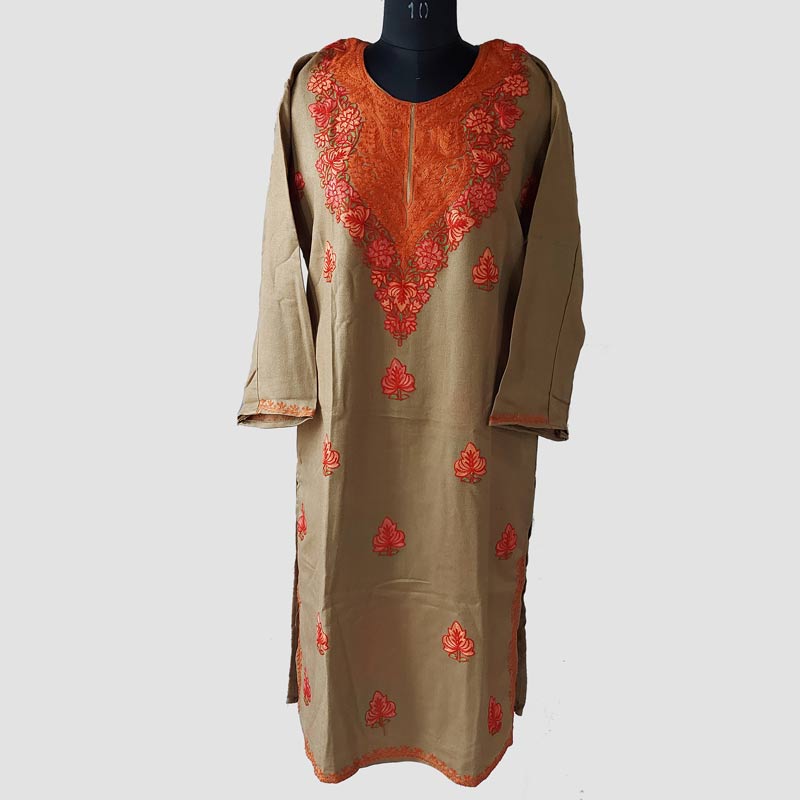Woolen Kurtis Material  Low price on Woolen kurtis  Fiza Fashions