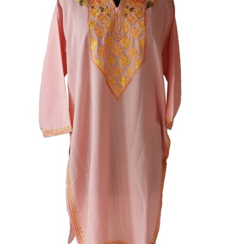 baby pink kurta