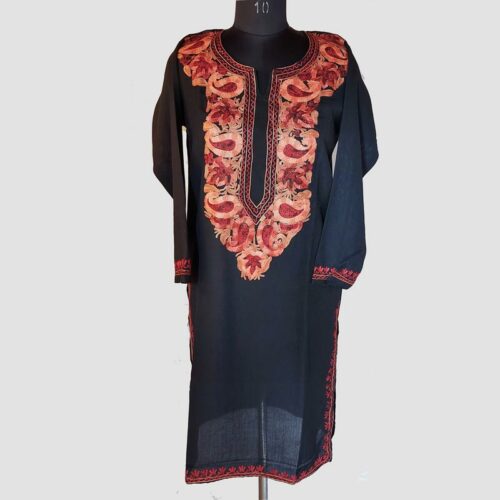 black badami kurta srinagr