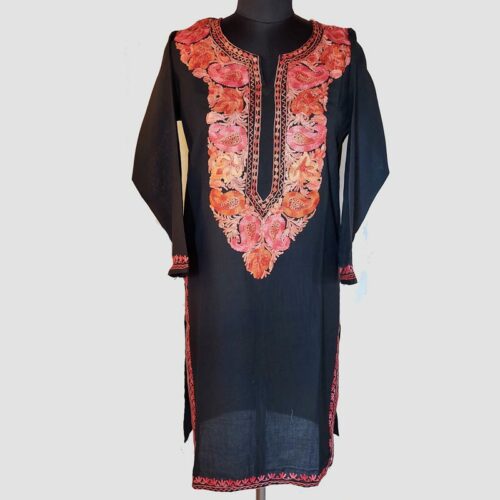 black summer kurta