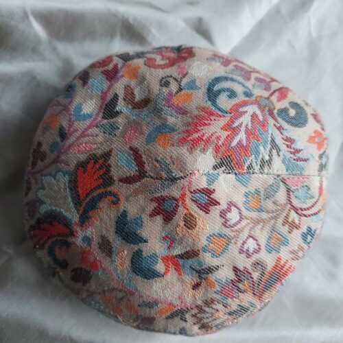 kashmiri kani cap top view