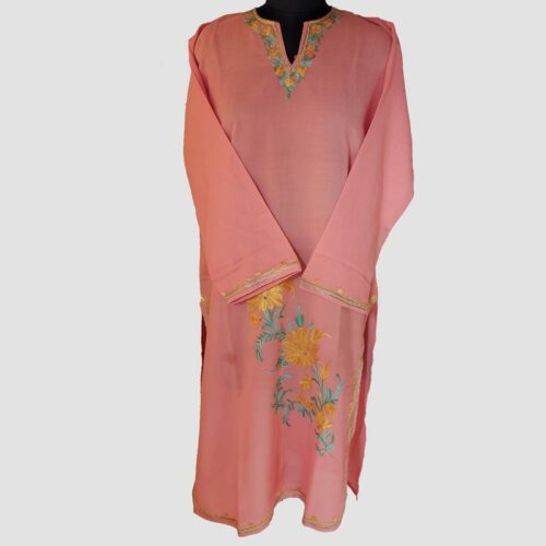 pink summer kurta