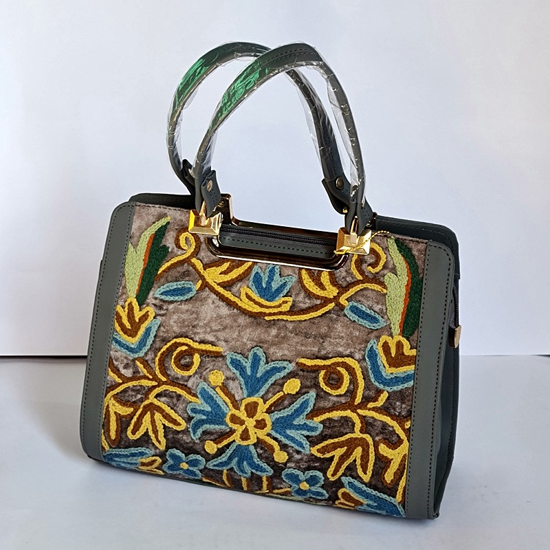 shop online Embroidered bag from kashmir | Aari Work