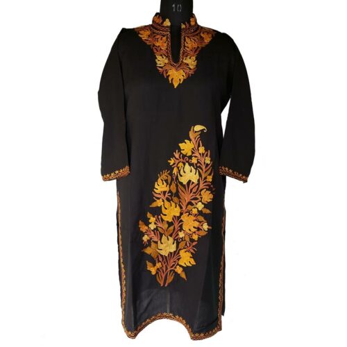 summer cool black kurta