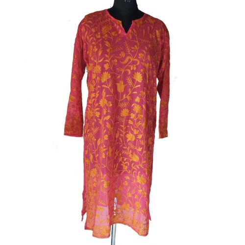 Buy Pink Color Kurti Designs Online at Best Price