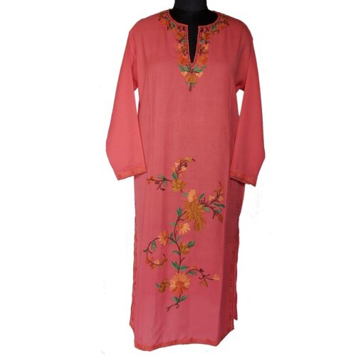 aari pink kurta