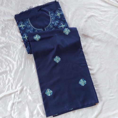 dark blue ruby cotton suit 2