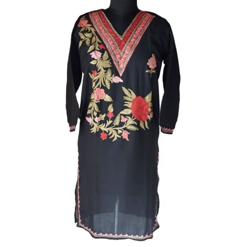 floral design kurta