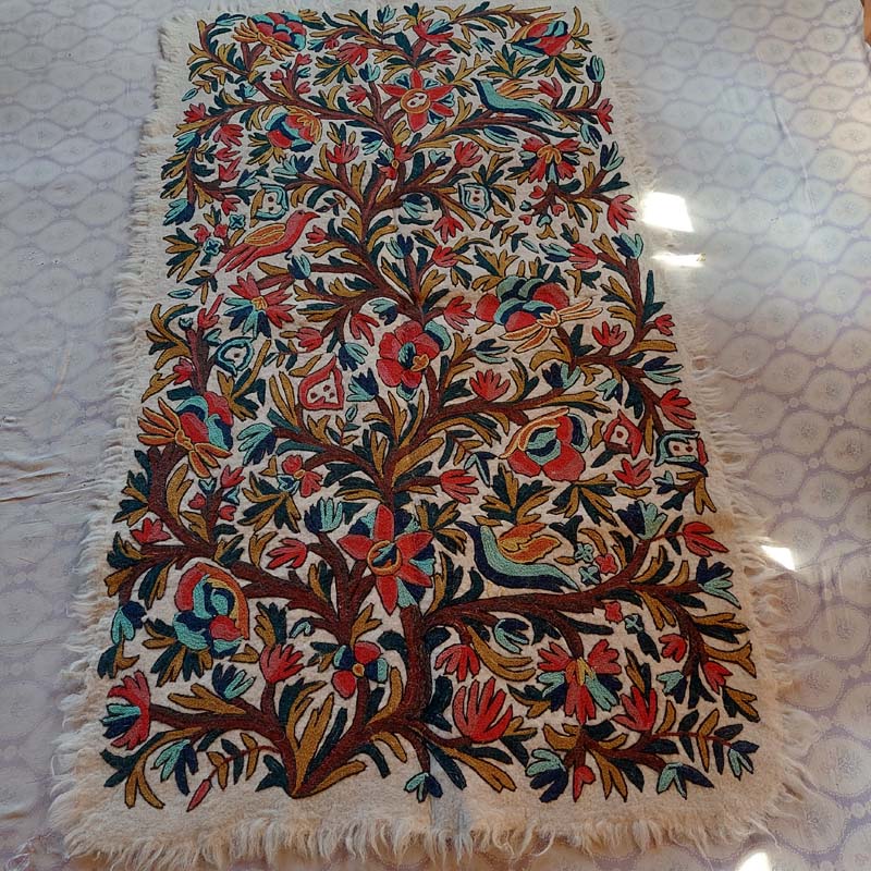 6x4 namda rug doube work handmade floor rug gift rug 2