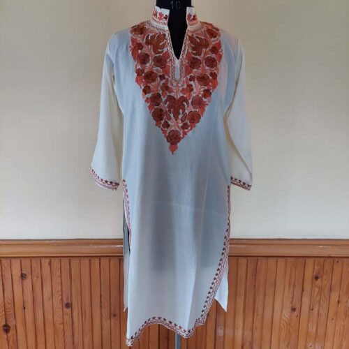 buy kashmiri emoridery kurti kurta top girl online 14