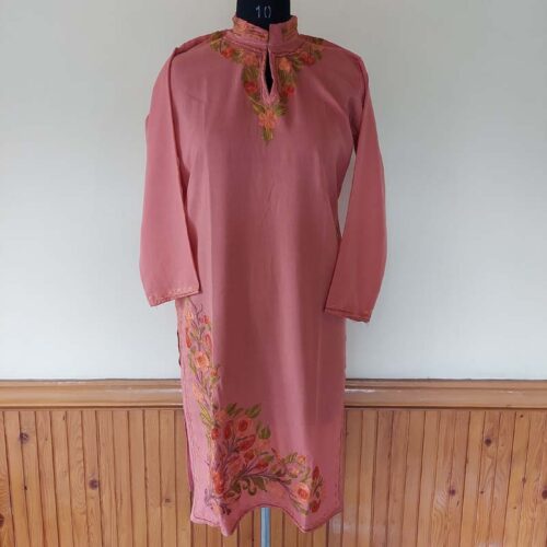 buy kashmiri emoridery kurti kurta top girl online 4