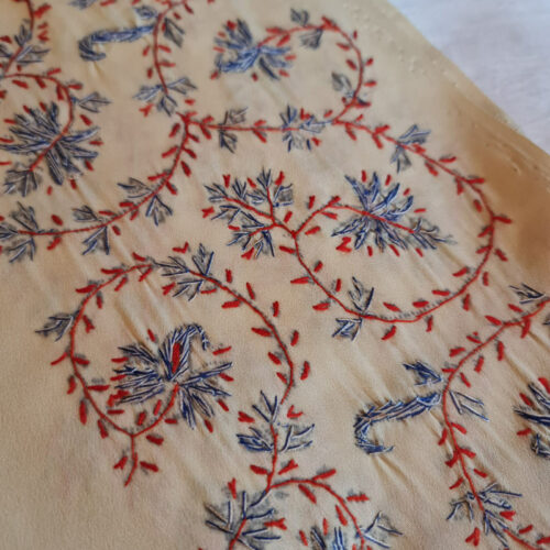 Kashmiri handwork Saree