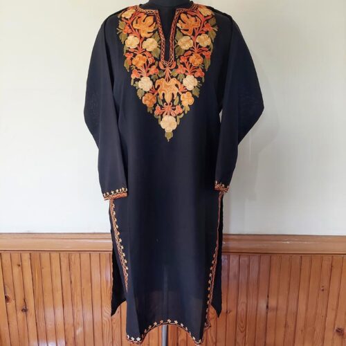 black kashmiri kurti 2