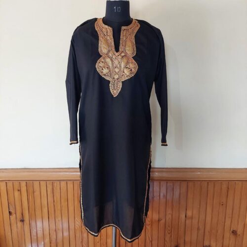 black kurta golden tilla 3