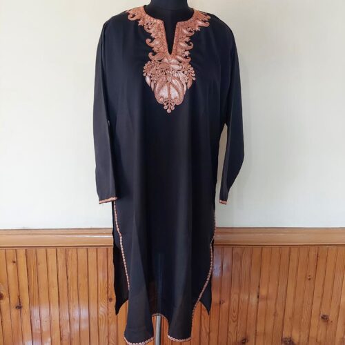 bronze tilla black kurta 2