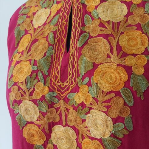 floral design kurta 1