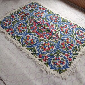 kashmiri decor carpet aari rug wool 9