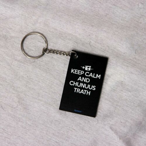 keep calm keychain