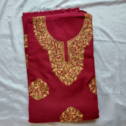 Maroon Cashmilon Winter Suit