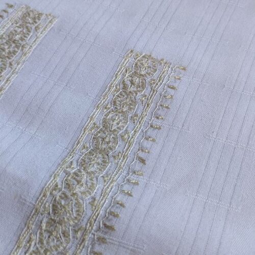 Khandress men White Embroidery