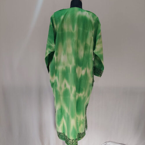 green tie dye pheran 1