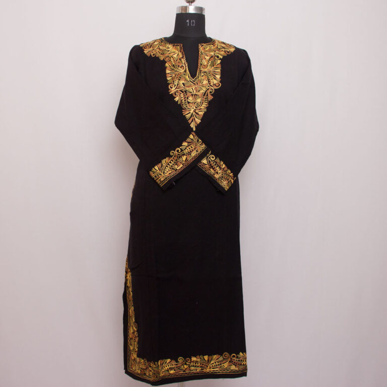 kashmiri pheran online wollen cashmilon winter ladies comfortable srinagar pandit 3