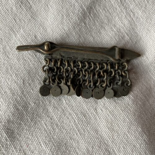 kashmiri vintage antqiue hair pin 2