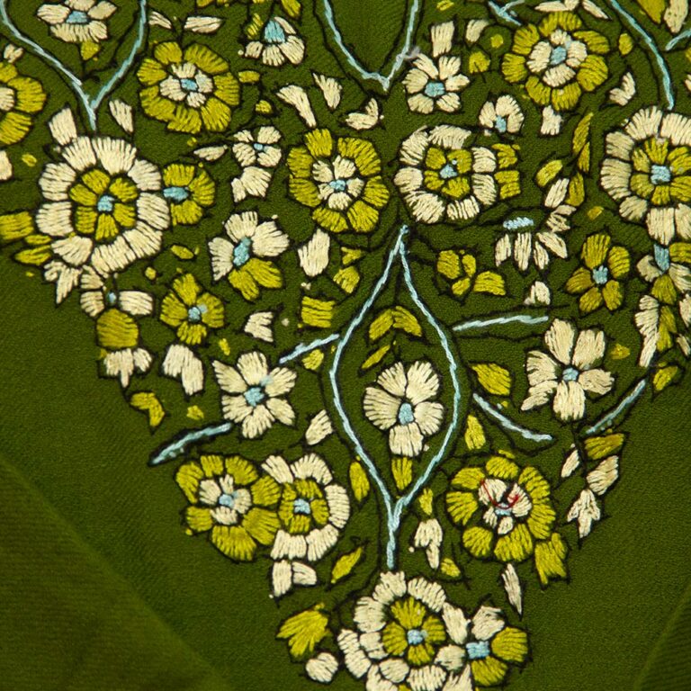 paper mache sozni embroidery