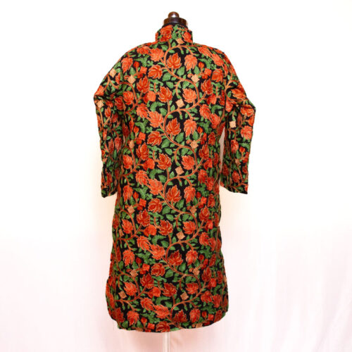 kashmiri winter long short coat aari silk wool cashmilon gyawun online 17