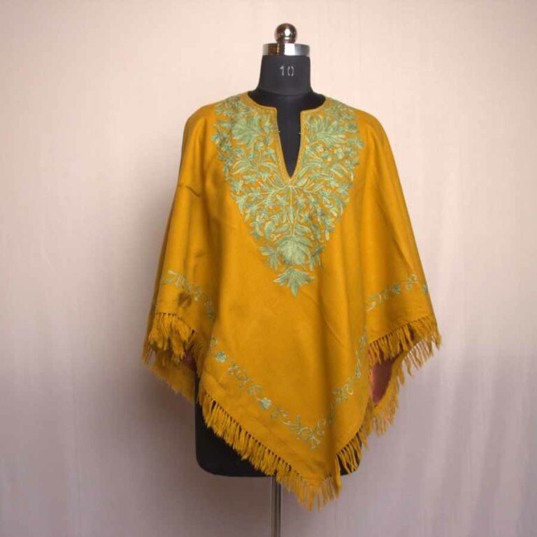 Kashmiri Poncho Online HW202204