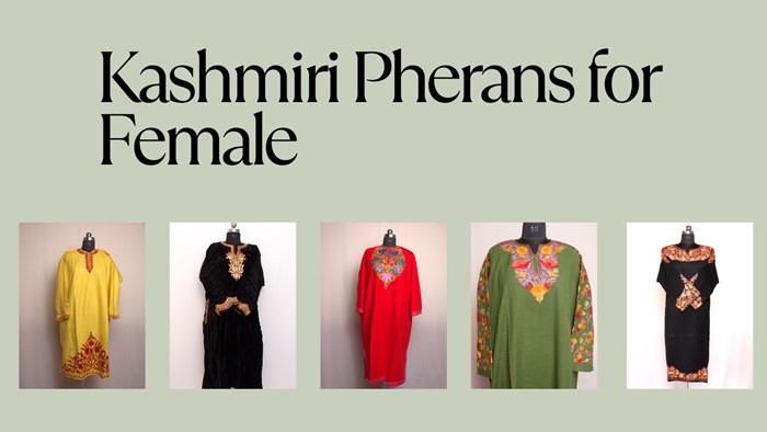 kashmiri phiran dress for female