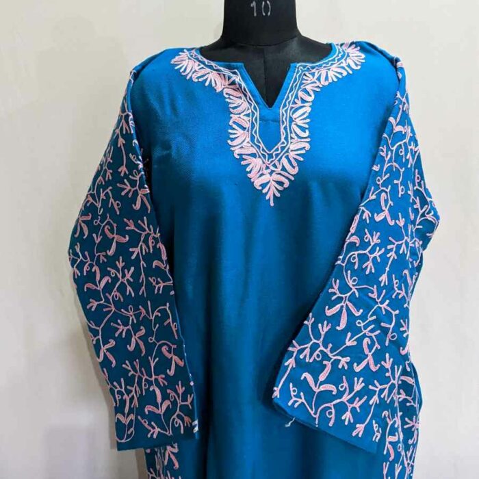 Kashmiri pheran side panel 01