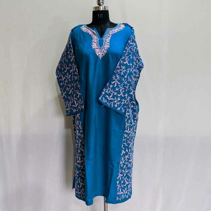 Kashmiri pheran side panel 03