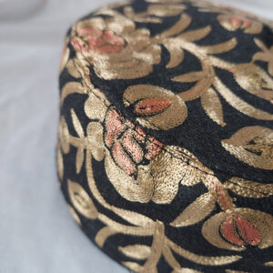 black wedding cap 3