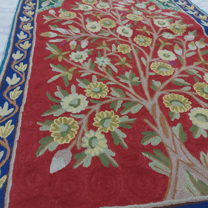 kashmiri chainstitch wall hanging decor gift new home couple 100