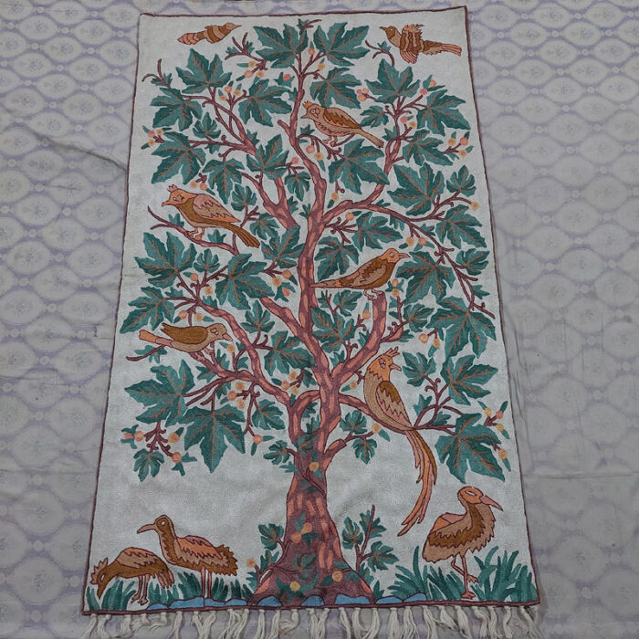 kashmiri chainstitch wall hanging decor gift new home couple 49