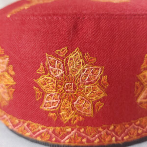 pure pashmina cap from kashmir jk handicraft religious gift headgear cultural nimaz 1