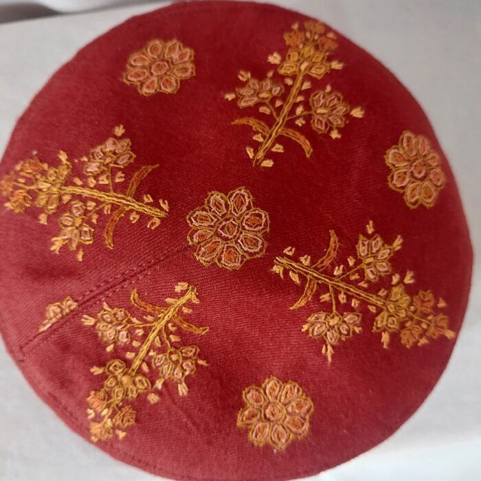 pure pashmina cap from kashmir jk handicraft religious gift headgear cultural nimaz 4