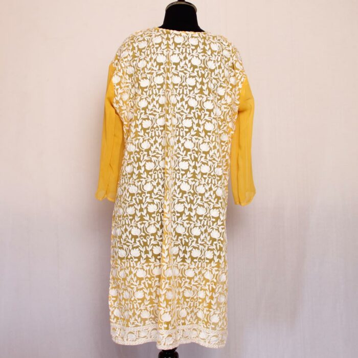 Georgette Aari Kurta 6