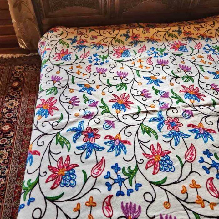 Kashmiri Crewel bedcover20230331 4 1