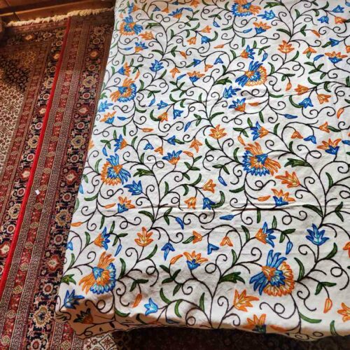 Kashmiri Crewel bedcover20230331 7