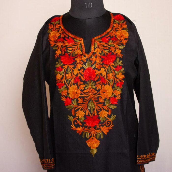 black ruby cotton kurta