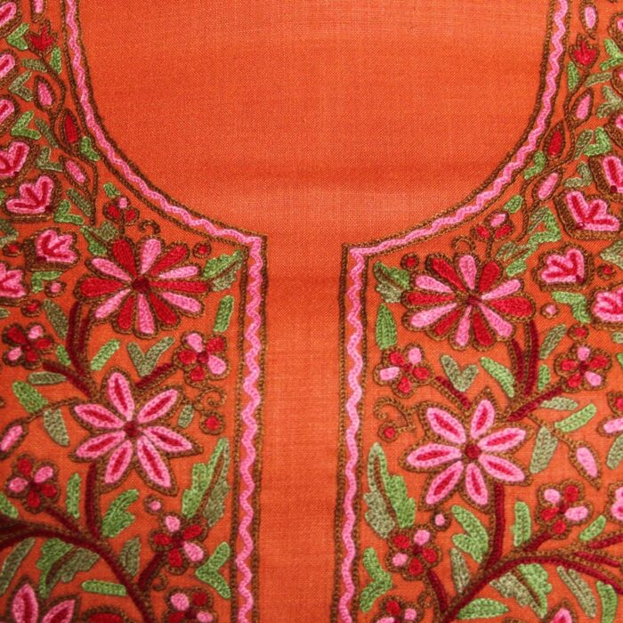 cotton suit for summer kashmiri koshur aari 13