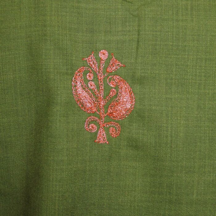 cotton tilla kurta green 3