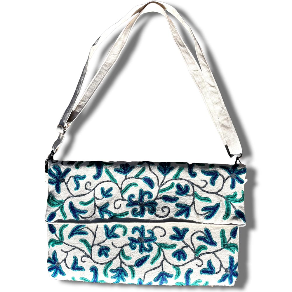 Crewel Handwork Flip Laptop Bag Gyawun crewel-handwork-flip-laptop-bag-gyawun
