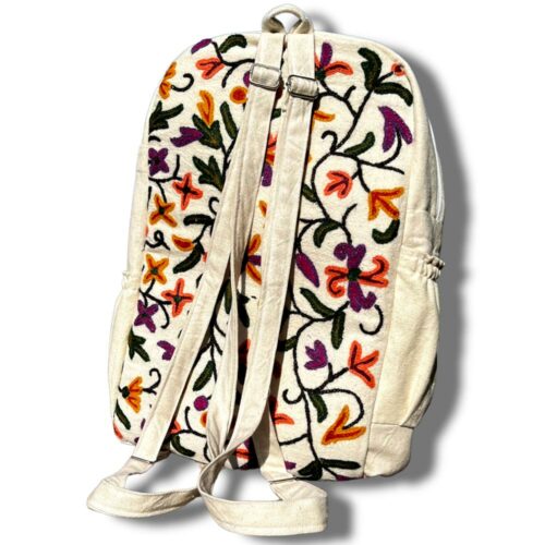 handwork floral back pack