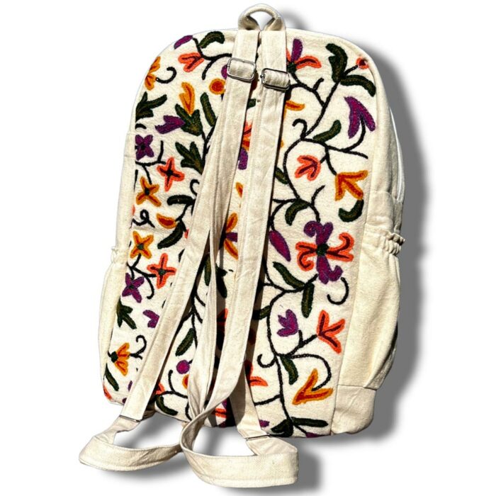 handwork floral back pack