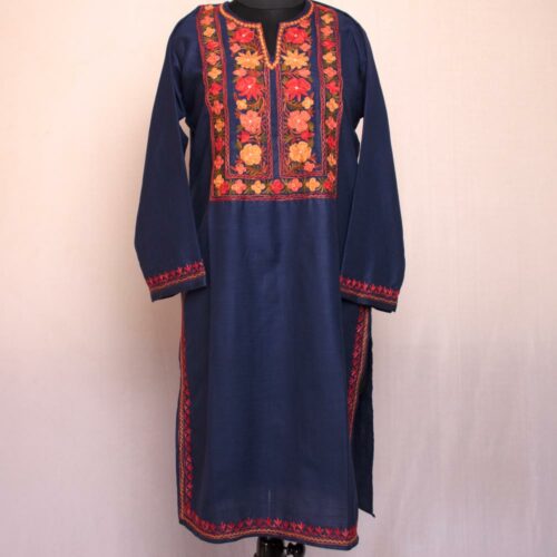 kashmiri summer kurta kurti cotton aari gyawun top 12