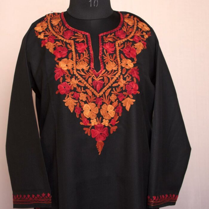 kashmiri summer kurta kurti cotton aari gyawun top 16