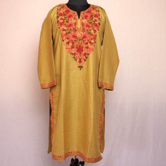 kashmiri summer kurta kurti cotton aari gyawun top 18